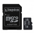 Kingston card de memorie Micro Secure Digital Card Industria, 8GB, micro SDHC, SDCIT2/8GB, UHS-I U3 (Class 10), V30, A1, pSLC card