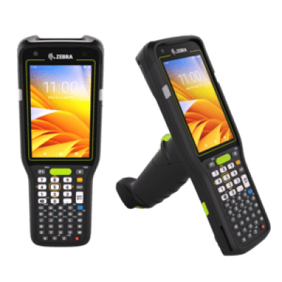 Zebra MC3450 Expanded, 2D, SE58, 10.5 cm (4''), num., GPS, Gun, IST, hot-swap, USB-C, BT, Wi-Fi (Wi-Fi), 5G, NFC, Android, GMS