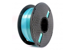 GEMBIRD 3DP-PLA-SK-01-BG, 3D filament, PLA, 1,75mm, 1000g, silk rainbow, albastru/verde