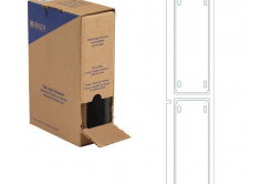 Brady BM-25x75-7643-WT-L / 312199, Bulk BMP71 Heatex Cable Markers, 75.00 mm x 25.00 mm