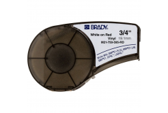 Brady M21-750-595-RD / 142801, bandă de vinil, 19.05 mm x 6.40 m