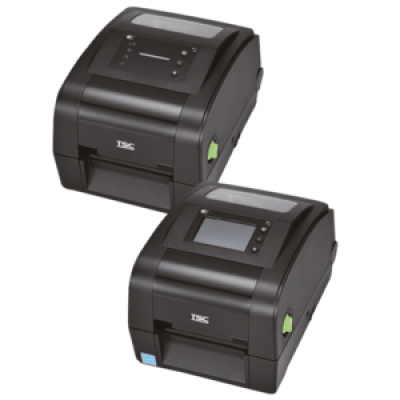 TSC DH340 DH340-A001-1032 imprimantă de etichete, LED, DRAM 128MB/FLASH 128MB, USB, RS-232, Ethernet, USB Host, RTC, buzzer, linerless cutter kit, EU (EMEA)