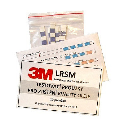 3M LRSM benzi de test pentru determinarea calității uleiului (10 benzi de test/plic)