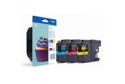 Brother LC-123RBWBP azuriu/purpuriu/galben (cyan/magenta/yellow) cartus original