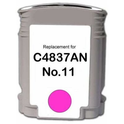 Cartus compatibil cu HP 11 C4837A purpuriu (magenta) 