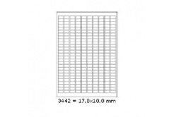 Etichete autoadezive 17,8 x 10 mm, 270 de etichete, A4, 100 coli