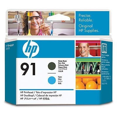 HP C9460A 91 mat negru/azuriu (matte black/cyan) cap de imprimare original