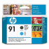 HP C9460A 91 mat negru/azuriu (matte black/cyan) cap de imprimare original