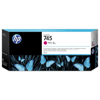 HP 745 F9K01A purpuriu (magenta) cartus original