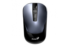 Myš bezdrátová, Genius NX-7125, kovově šedá, optická, 1200DPI
