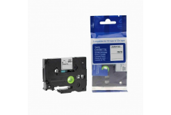 Brother TZe-SM921, 9mm x 8m, extr.adh., text negru / fundal argintiu banda compatibila