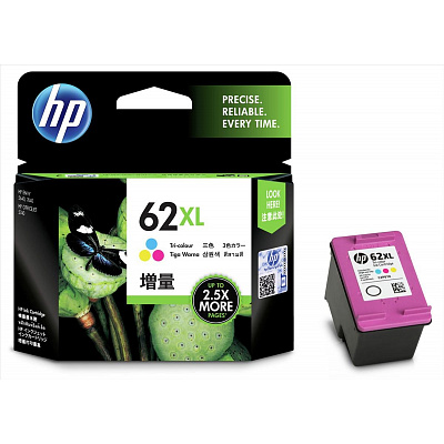HP 62 XL C2P07AE cartuș original color, expirat