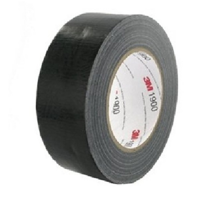 3M 1900 banda textila universala, 50 mm x 50 m, negru