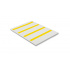 Partex PWL2513037D9SM etichete wrap-around 25x37 mm, alb A4, 10x56buc.
