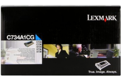 Lexmark C734A1CG azuriu (cyan) toner original