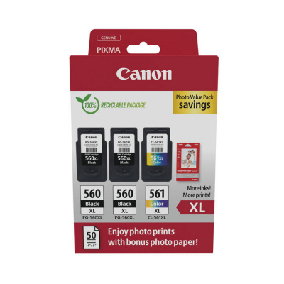 Canon PG-545XL 2x + CL-546XL 8286B015 color (CMYK) multipack de cartuse originale