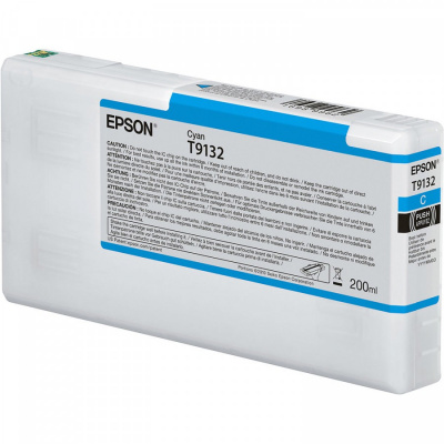 Epson T9132 azuriu (cyan) cartus original