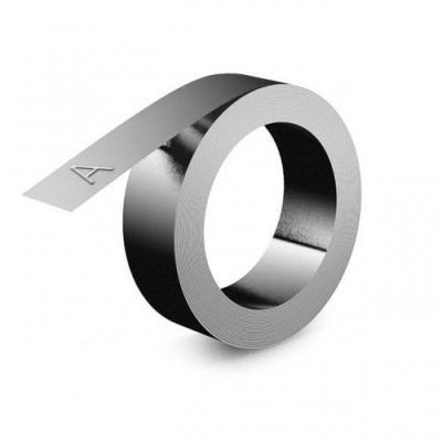 Dymo 32500, S0720170, 12mm x 6,4m, oțel, bandă neadezivă compatibilă