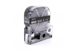 Epson LK-SD9KW, 9mm x 9m, text alb / fundal negru, banda compatibila