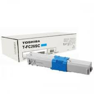 Toshiba TFC26SC, 6B000000557 azuriu (cyan) toner original