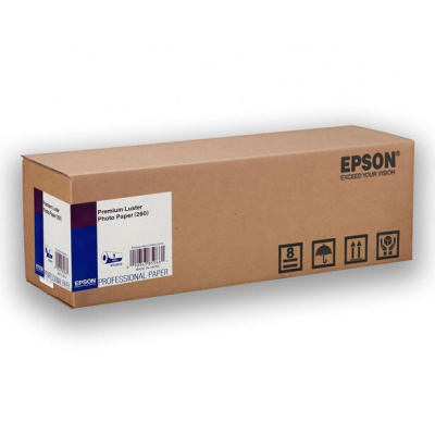 Epson Premium Luster Photo Paper C13S042078, 261 g/m2, 11.8", 300mmx30.5m, alb, rolă de hârtie