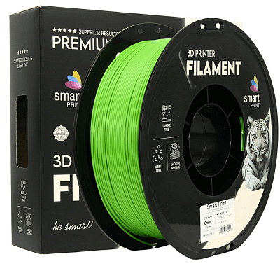 Smart Print FG-S218-E1, 3D filament, PETG Matte, 1,75mm, 1000g, Verde (Green)