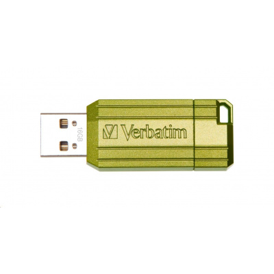 Verbatim 49070 Unitate flash Store 'n' Go, PinStripe, 16GB, eucalipt verde