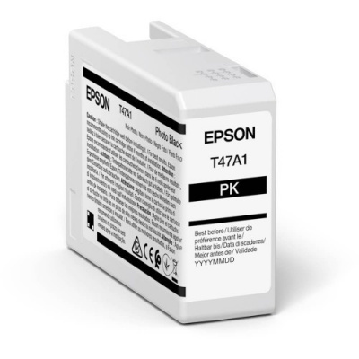 Epson T47A1 C13T47A100 foto negru (photo black) cartus original