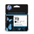 HP 712 3ED71A negru (black) cartus original