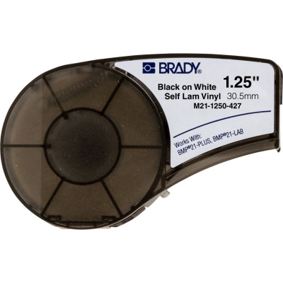 Brady M21-1250-427 / 110929, bandă laminată din vinil, 30.48 mm x 4.30 m