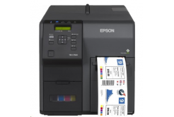 Epson ColorWorks C7500G C31CD84312, color imprimantă de etichete, cutter, disp., USB, Ethernet, black