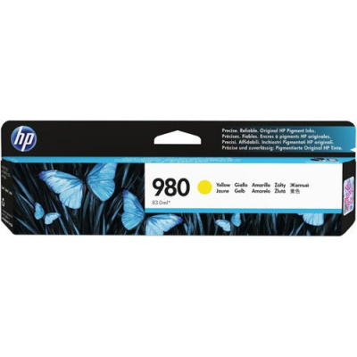 HP 980 D8J09A galben (yellow) cartus original