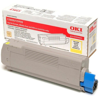 OKI 43324421 galben (yellow) toner original