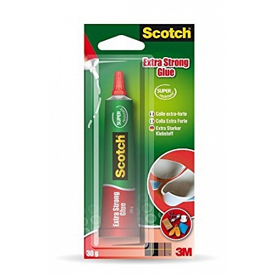 Adeziv transparent extra puternic 3M Scotch (3030C12), tub 30 ml