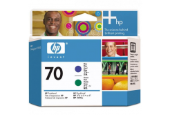 HP original cap de imprimare C9408A, HP 70, blue/green, HP DesignJet Z3100