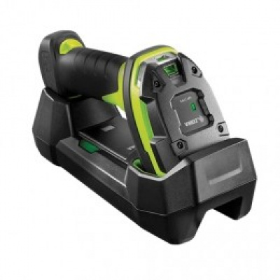 Zebra DS3678-HD3U42A0SFW, industrial cititor de coduri de bare DS3678-HD 2D durabil GREEN stand standard USB (cablu torsadat) KIT