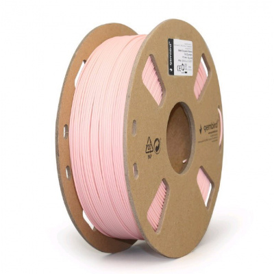 Gembird 3DP-PLA-01-MTP, 3D filament, PLA Matte, 1,75mm, 1000g, Roz (Pink)