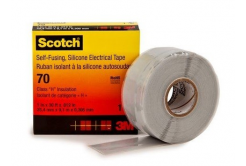 3M 70 Scotch Bandă siliconică autosudabilă, 25 mm x 9,1 m