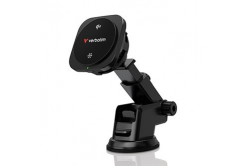 Verbatim 31861 suport pentru telefon pentru vehicule, cu încărcare wireless, tehnologie Qi, negru