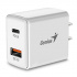 Adaptor de rețea Genius 20W, 2 porturi, USB-C, USB-A, PD-20AC