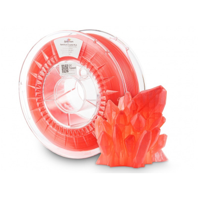 Spectrum 80885 3D filament, PLA Crystal, 1,75mm, 1000g, Roșu (Raspberry red)