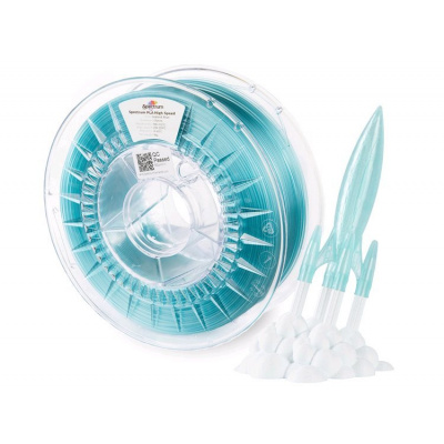 Spectrum 81061 3D filament, PLA High Speed, 1,75mm, 1000g, Albastru (Iceland blue)
