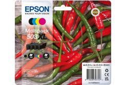 Epson 503XL T09R640 C13T09R64010 color (CMYK) multipack cartus original