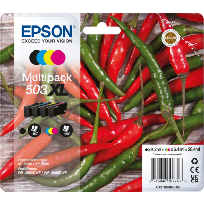 Epson 503XL T09R640 C13T09R64010 color (CMYK) multipack de cartuse originale