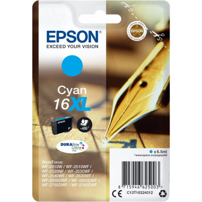 Epson 16XL C13T16324012 azuriu (cyan) cartus original