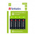 Verbatim 49517 Baterii reîncărcabile AA (HR6), 2500 mAh, 1.2V, blister, 4buc.