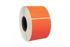 Etichete autoadezive 32x20 mm, 2000buc, portocaliu termo, rola