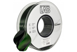 Professional Lab FG-P101-E1, 3D filament, PLA Silk, 1,75mm, 1000g,  Dual Color, Multicolor (Black, green)