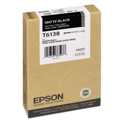 Epson C13T613800 mat negru (matte black) cartus original