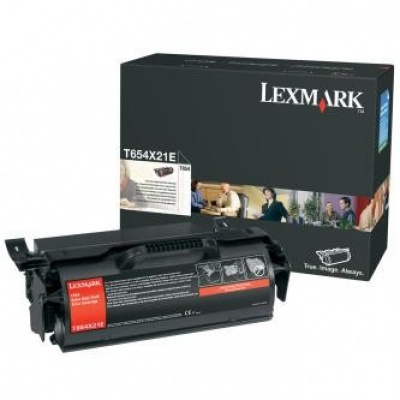 Lexmark T654X21E negru toner original